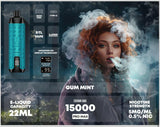 Al Fakher Crown Bar 15000 Pro Max Disposable Vape.