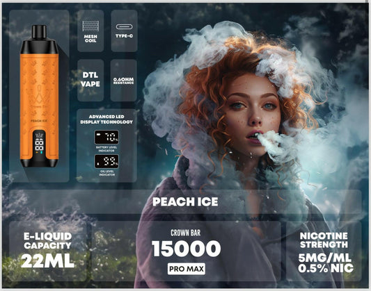 Al Fakher Crown Bar 15000 Pro Max Disposable Vape.