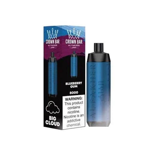 Al Fakher Crown Bar 8000 Puffs Disposable Vape Device.