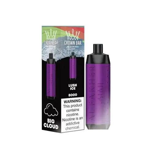 Al Fakher Crown Bar 8000 Puffs Disposable Vape Device - Lush