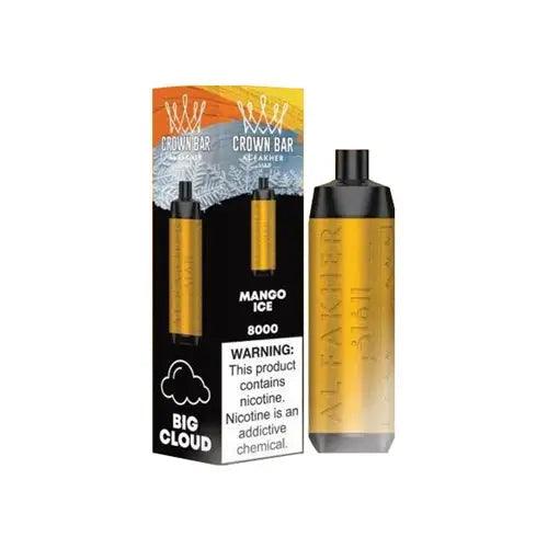 Al Fakher Crown Bar 8000 Puffs Disposable Vape Device.