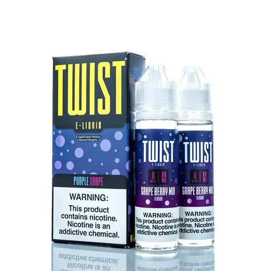 Berry Twist E-Liquids - Purple Grape - 120ml.