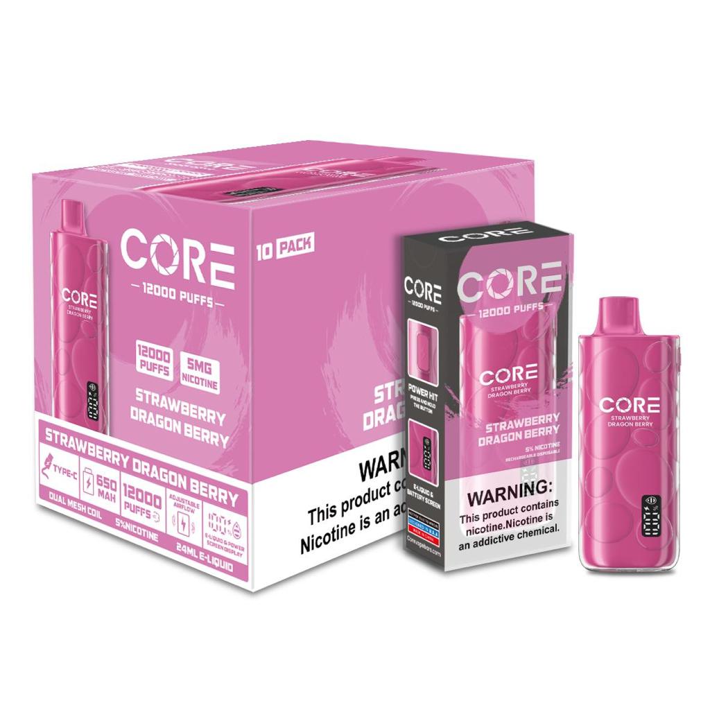 Core 12000 Puff 24ml Rechargeable Disposable vape - 1 Each