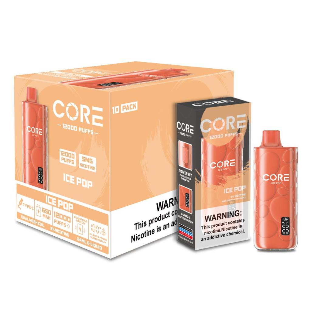 Core 12000 Puff 24ml Rechargeable Disposable vape - 1 Each