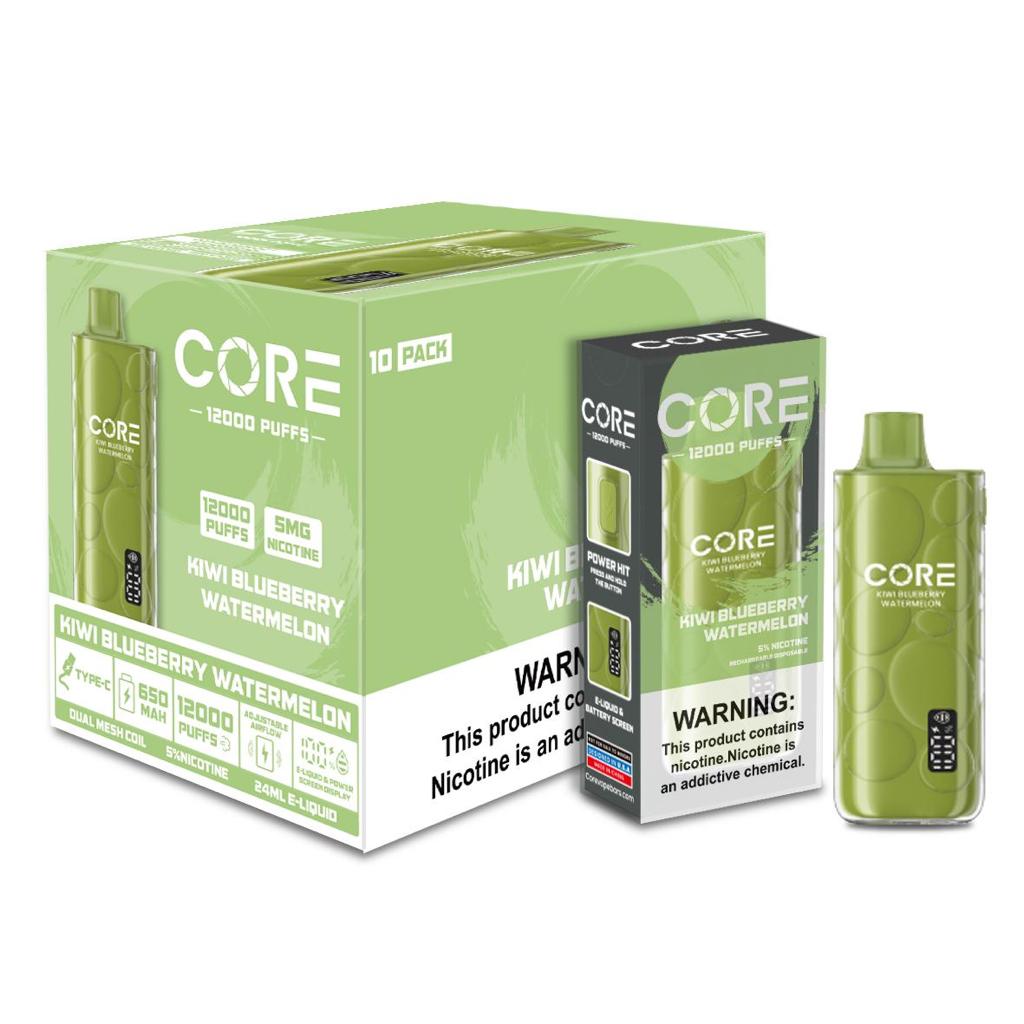 Core 12000 Puff 24ml Rechargeable Disposable vape - 1 Each