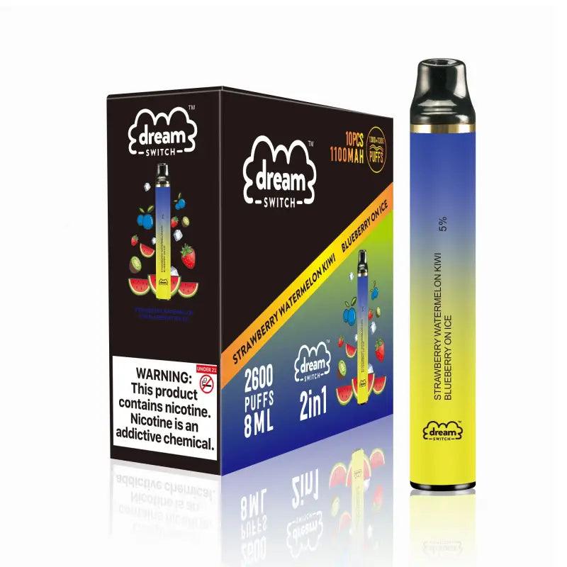 Disposable Dream Switch 2in1 8.0ml 2600 Puffs Vape