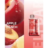 Elf Bar TE5000 Puffs - RECHARGEABLE - Apple Peach