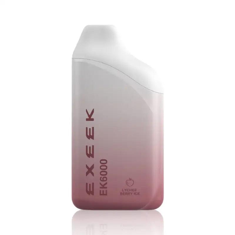 EXEEK EK6000 DISPOSABLE VAPE - 6000 PUFFS - EK6 | Lychee