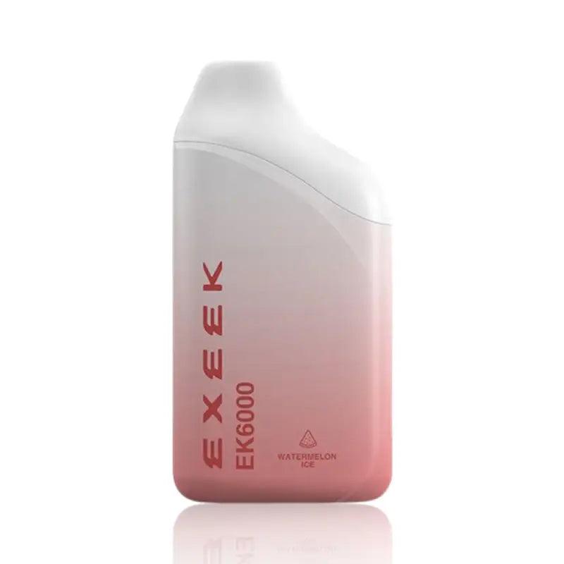 EXEEK EK6000 DISPOSABLE VAPE - 6000 PUFFS - EK6 | Watermelon