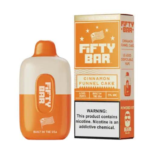 Fifty Bar 6500 Puffs Disposable Vape Device - 1PC - Cinnamon