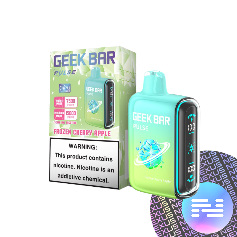 GEEK BAR PULSE 15000 PUFFS FROZEN EDITION.