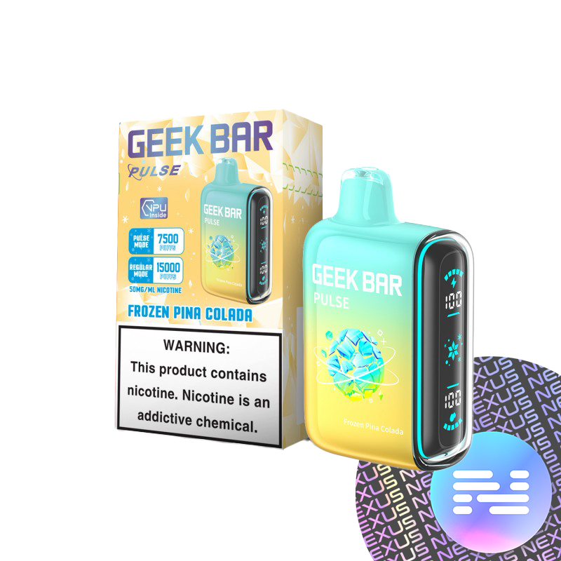 GEEK BAR PULSE 15000 PUFFS FROZEN EDITION.