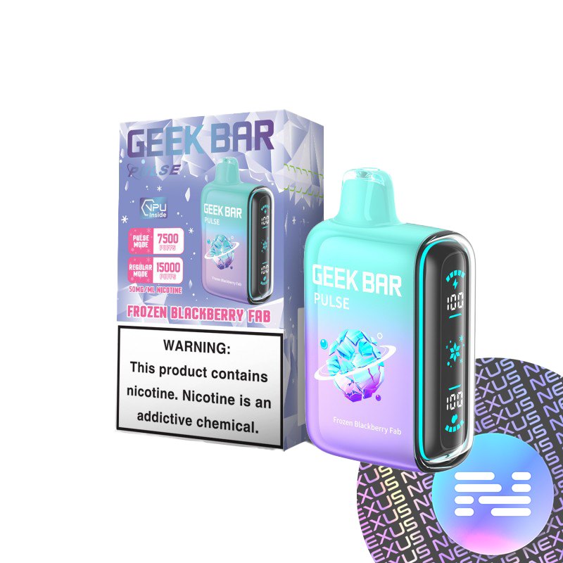 GEEK BAR PULSE 15000 PUFFS FROZEN EDITION.