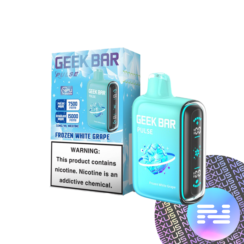 GEEK BAR PULSE 15000 PUFFS FROZEN EDITION.