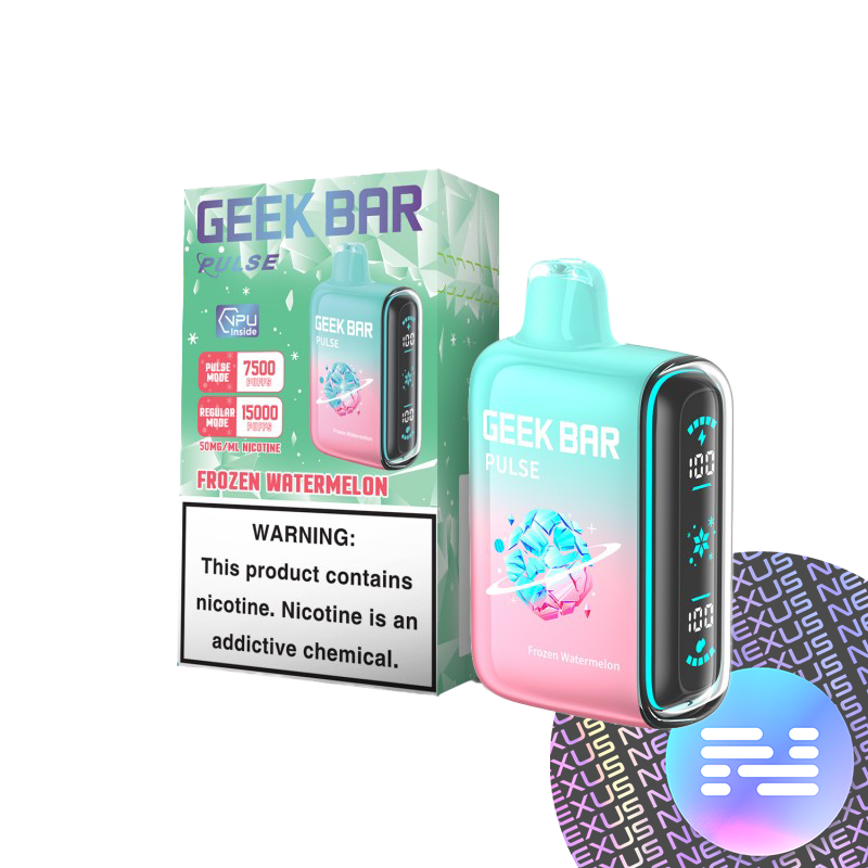 GEEK BAR PULSE 15000 PUFFS FROZEN EDITION.