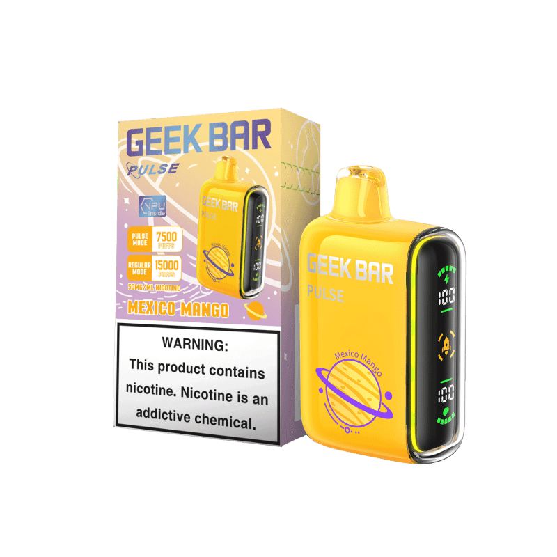 Geek Bar Pulse Disposable Vape 15000 Puffs - Mexican Mango