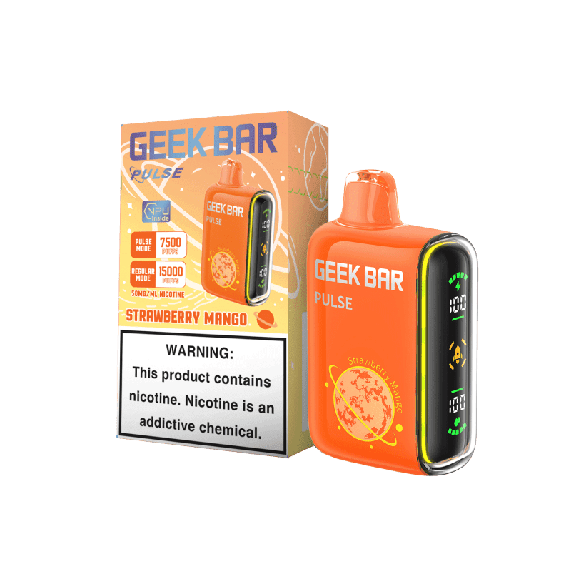 Geek Bar Pulse Disposable Vape 15000 Puffs - Strawberry