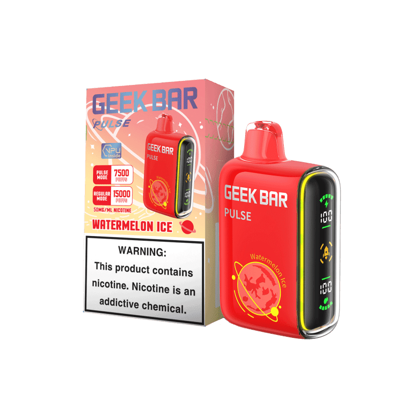 Geek Bar Pulse Disposable Vape 15000 Puffs - Watermelon Ice