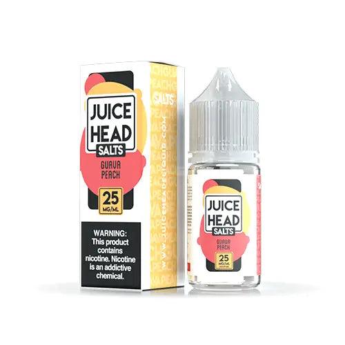 Juice Head SALTS - Guava Peach - Nicotine Salts