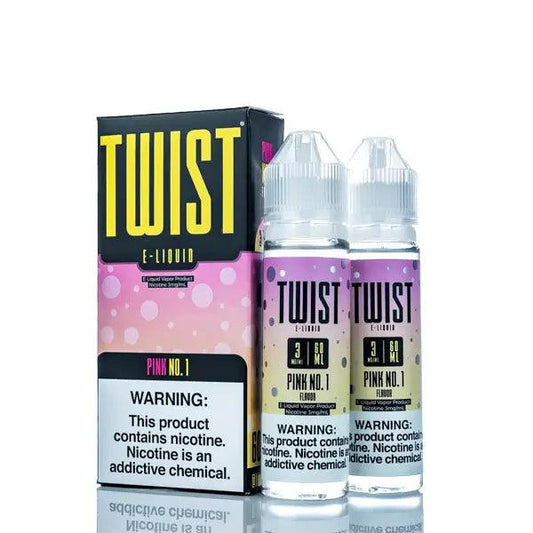 Lemon Twist E-Liquids - Pink No.1 - 120ml.