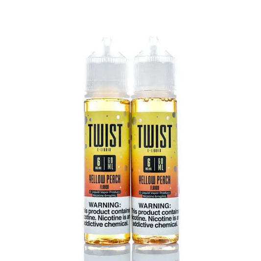Lemon Twist E-Liquids - Yellow Peach - 120ml.