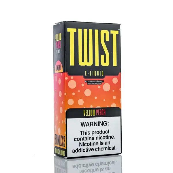 Lemon Twist E-Liquids - Yellow Peach - 120ml.