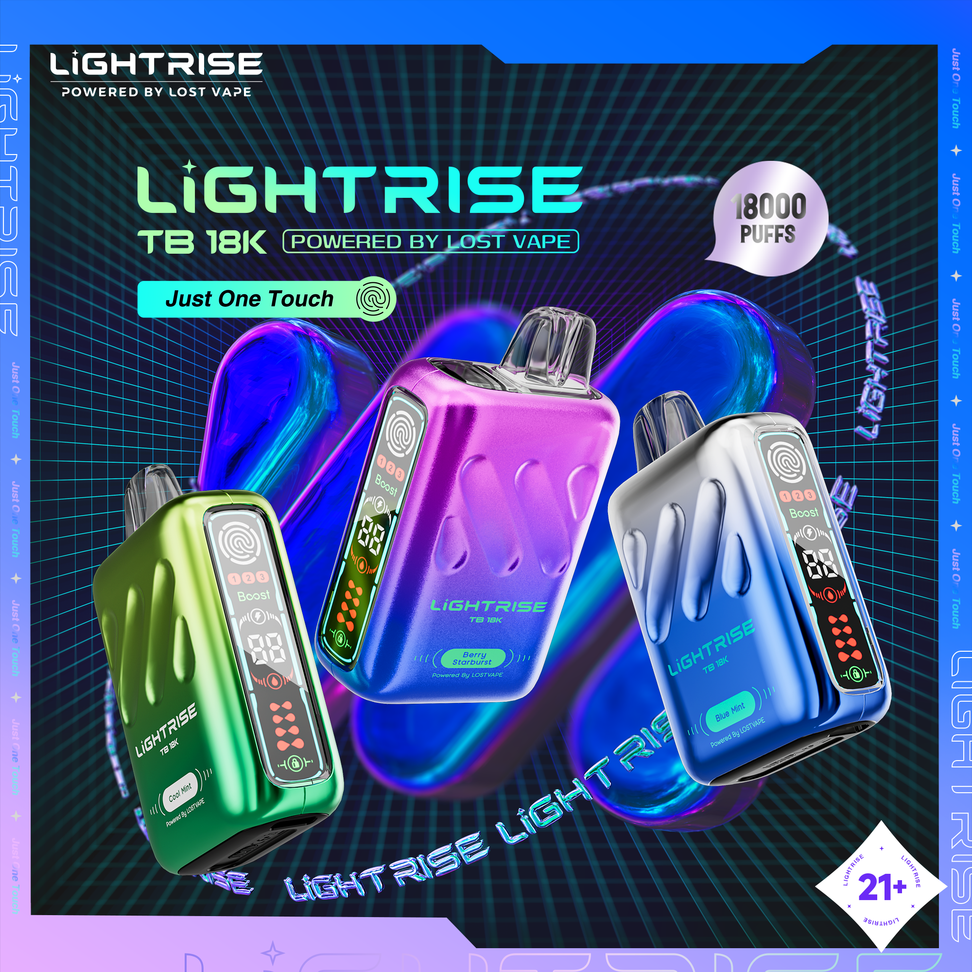 LIGHTRISE TB 18000 Disposable Device.