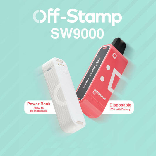 Off-Stamp SW9000 Disposable Kit Rechargeable Battery Replaceable – 9000 Puffs.