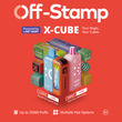 OFF-STAMP X-CUBE 25K DISPOSABLE KIT POWERED BY LOST MARY – 25000 PUFFS.