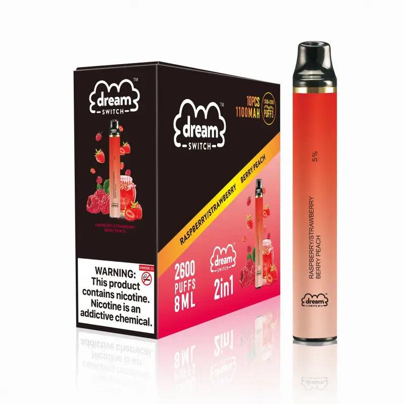 Raspberry Strawberry / Berry Peach Disposable Dream Switch 2