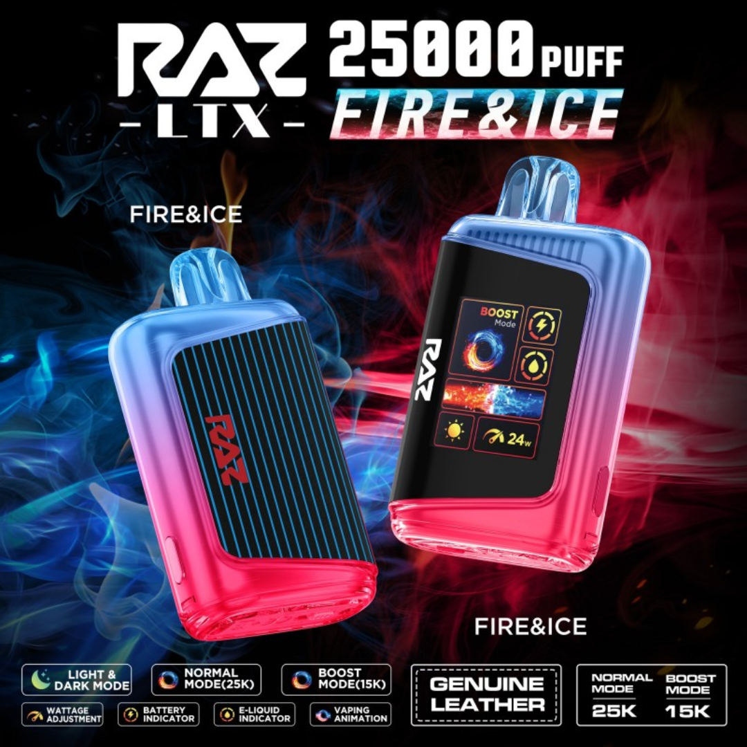 RAZ LTX 25000 PUFFS DISPOSABLE.