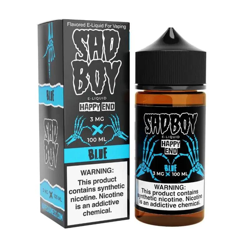 Sadboy Happy End Line Blue Cotton Candy eJuice - eJuice