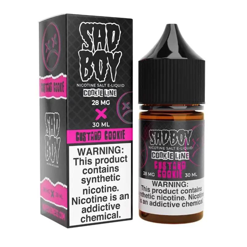 Sadboy Salt Cookie Line Custard Cookie eJuice - Salt