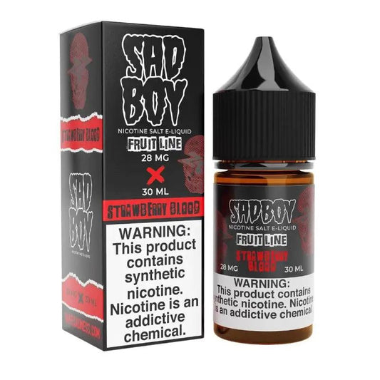 Sadboy Salt Fruit Line Strawberry Blood eJuice - Salt