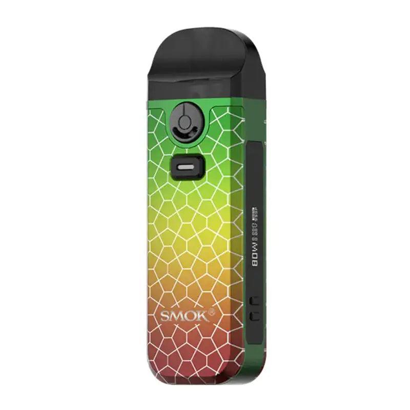 SMOK Nord 4 80W Pod Kit - Rasta Green Armor - Kit