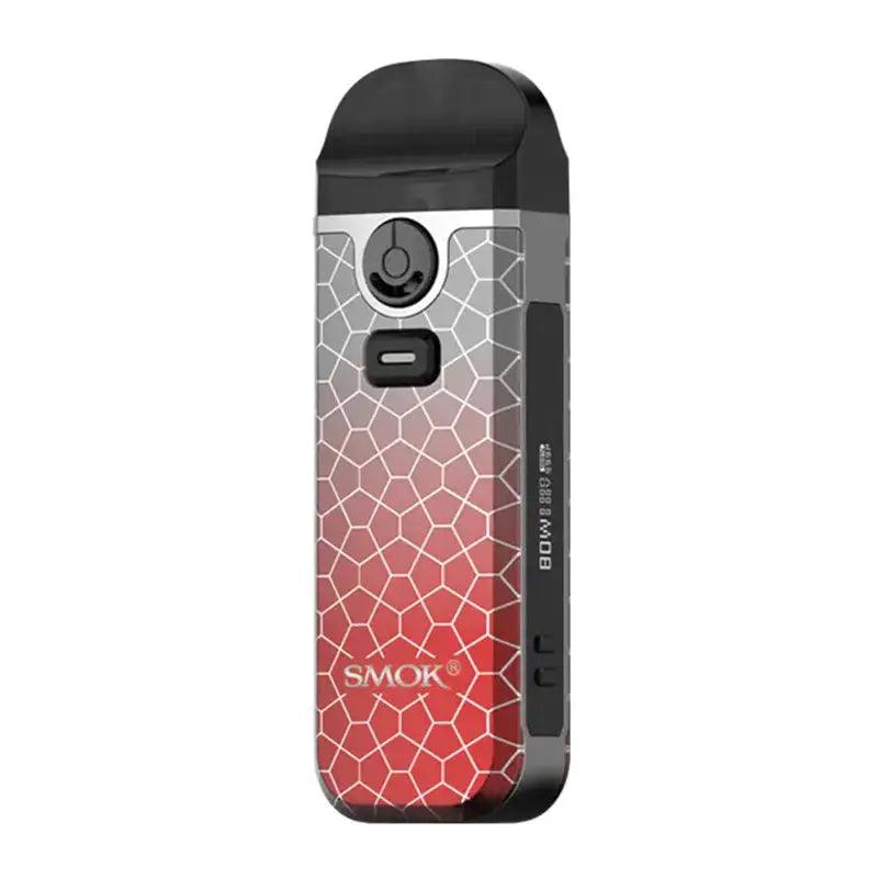 SMOK Nord 4 80W Pod Kit - Red Grey Armor - Kit