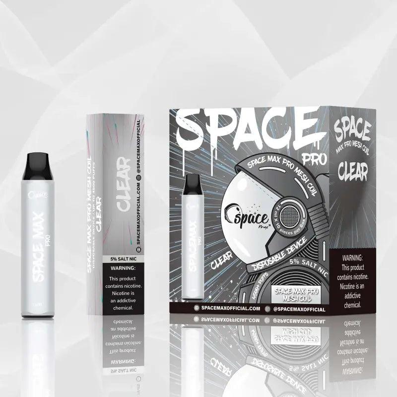 Space Pro Max Mesh 4500 Puffs - Clear (3% & 5%)