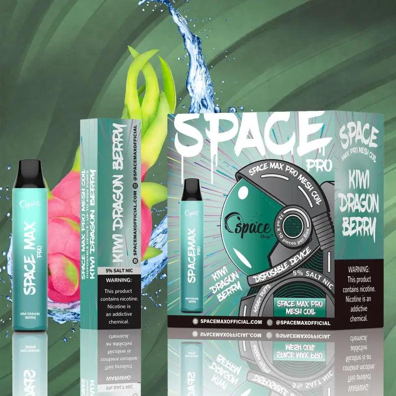 Space Pro Max Mesh 4500 Puffs - Kiwi Dragon Berry