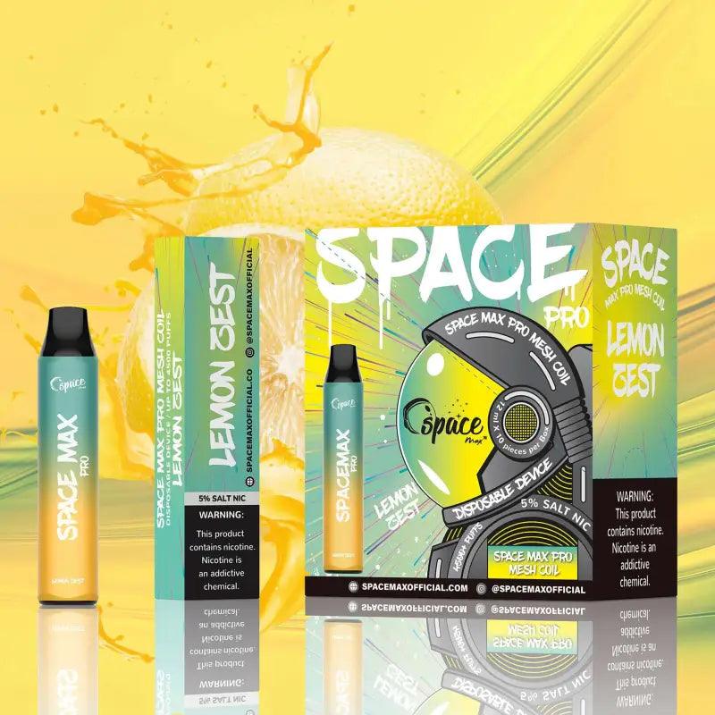 Space Pro Max Mesh 4500 Puffs - Lemon Zest