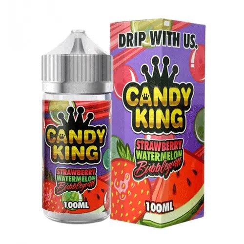 Strawberry Watermelon Bubblegum by Candy King 100ml