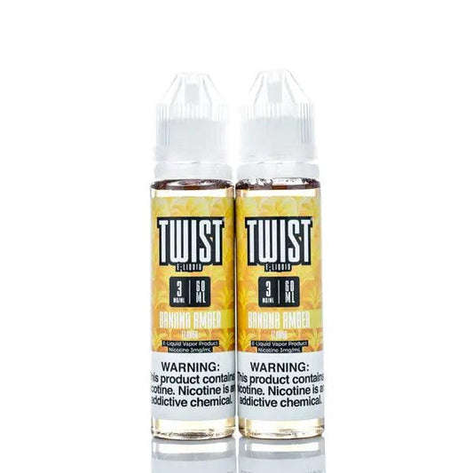 Twist E-Liquids - Banana Amber - 120ml.
