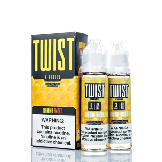 Twist E-Liquids - Banana Amber - 120ml.