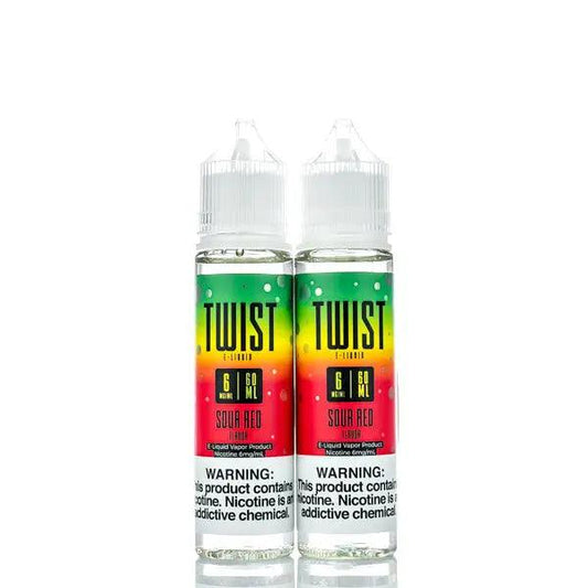 Twist E-Liquids - Sour Red - 120ml.