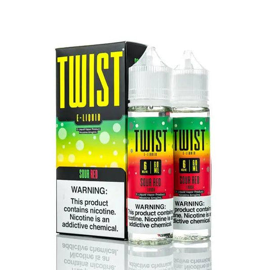 Twist E-Liquids - Sour Red - 120ml.