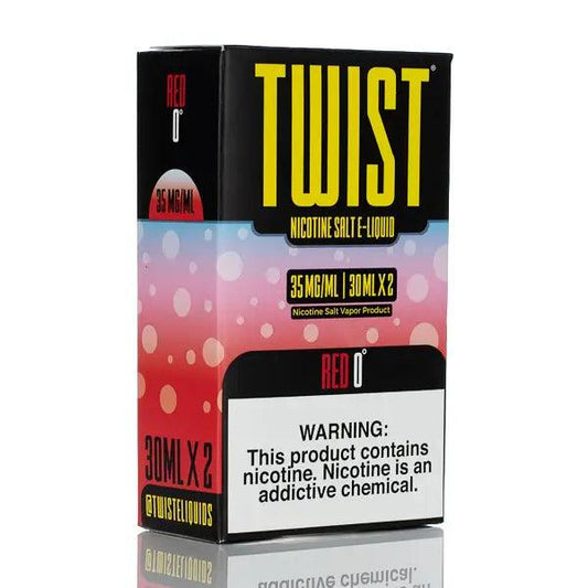 Twist Salt E-Liquid - Red 0°- 60ml.