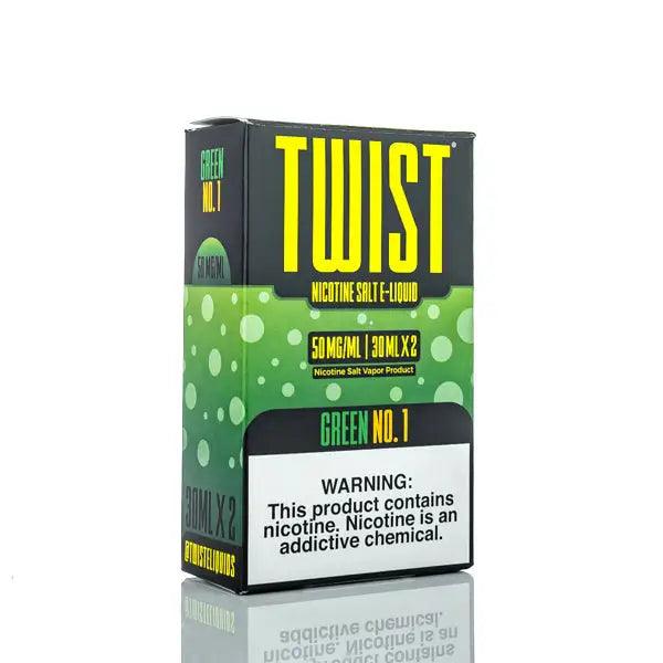 TWST Salt E Liquid - Green No.1 - 60ml - Nicotine Salt E