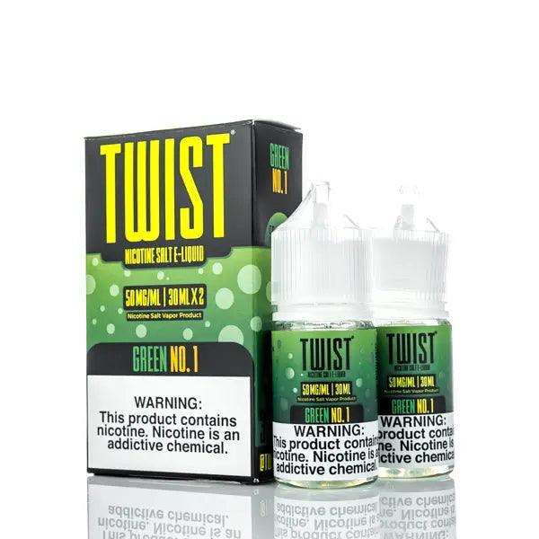 TWST Salt E Liquid - Green No.1 - 60ml - Nicotine Salt E