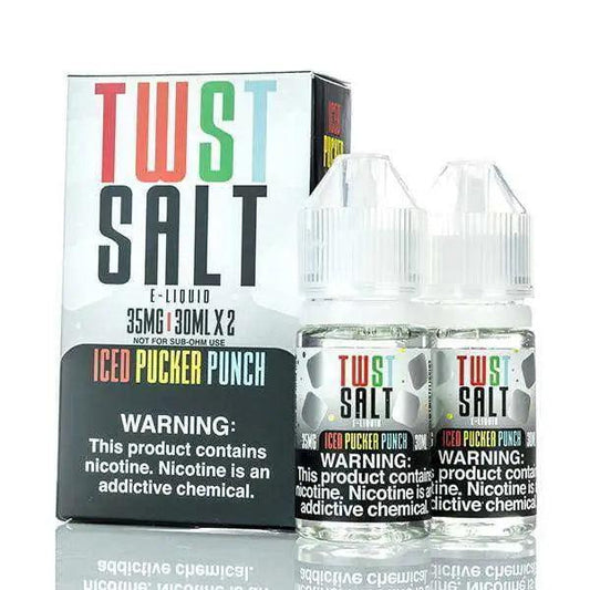 TWST Salt E Liquid - Iced Pucker Punch - 60ml - Nicotine