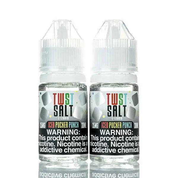 TWST Salt E Liquid - Iced Pucker Punch - 60ml - Nicotine