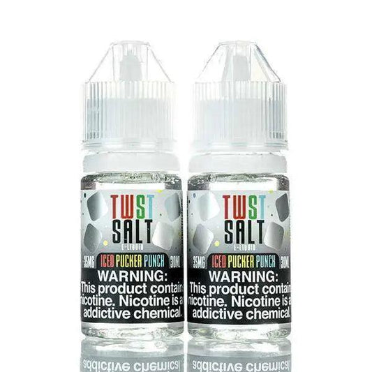 TWST Salt E Liquid - Iced Pucker Punch - 60ml - Nicotine